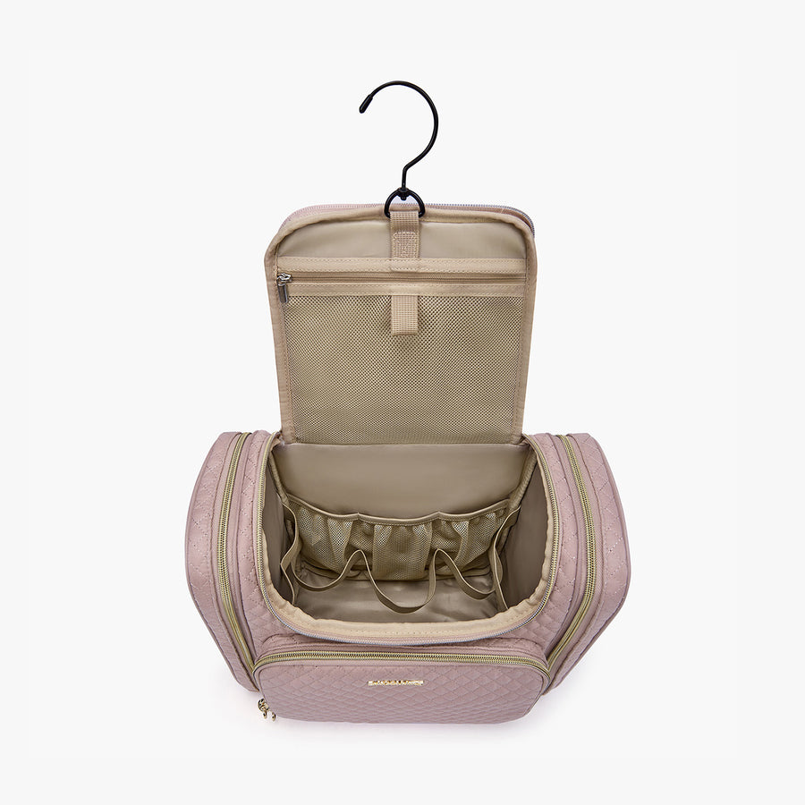Bonchemin Pink Large Capacity Travel Toiletry Bag