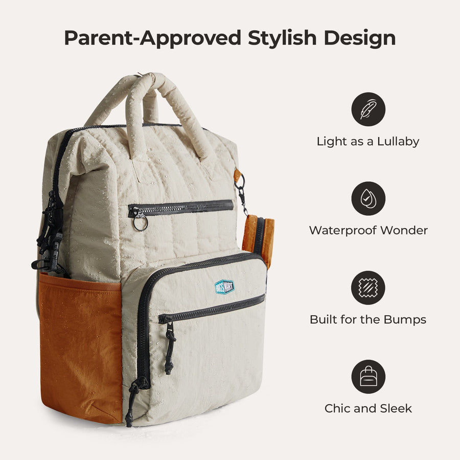 Walker 25L Featherlight Travel Diaper Backpack