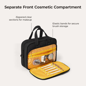 Walker Hanging Travel Toiletry Bag with Waterproof Compartment