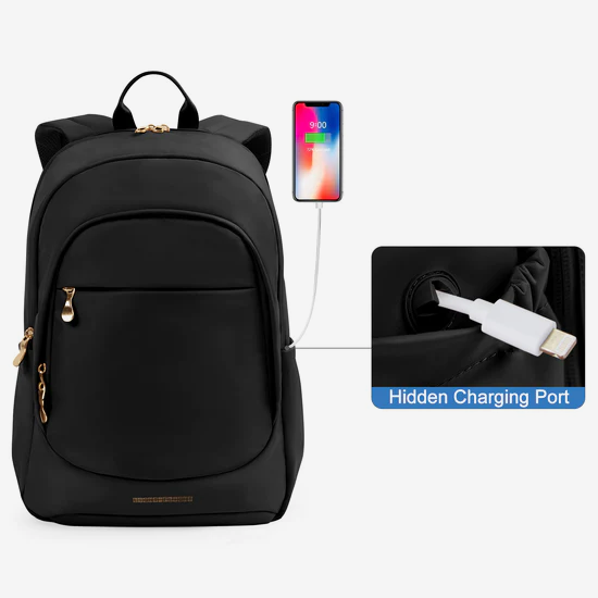 Light Flight Women Backpacks Travel School College de 15,6 pouces sacs d'ordinateur portable
