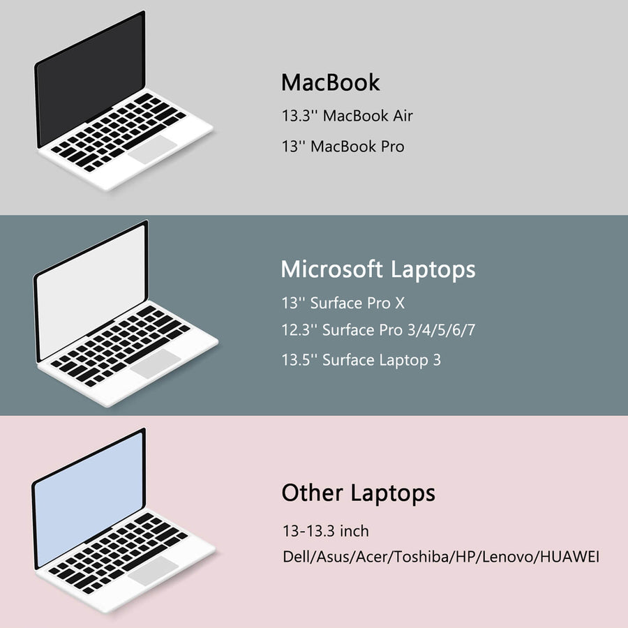 13,3 "Rosa -Laptop -Fall